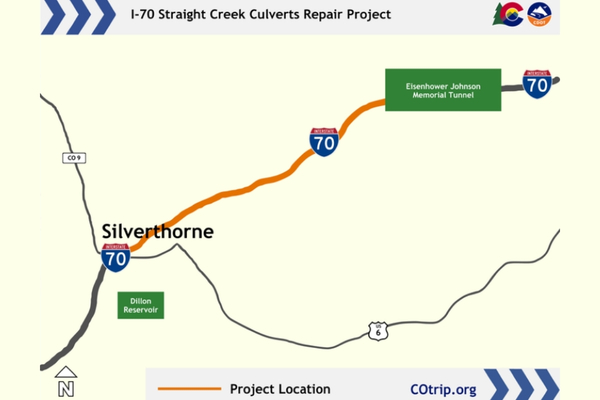 I-70 Straight Creek Culvert Repair, Summit County Round Construction, Fall 026
